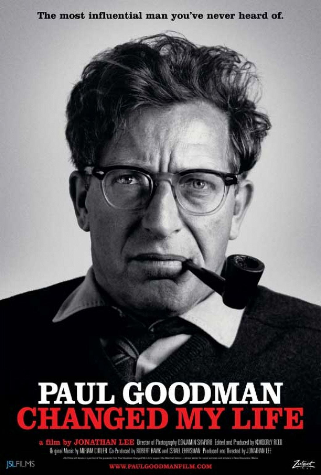 Paul Goodman Changed My Life Movie Poster 11x17