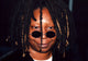 Close-up photo print of Whoopi Goldberg in sunglasses