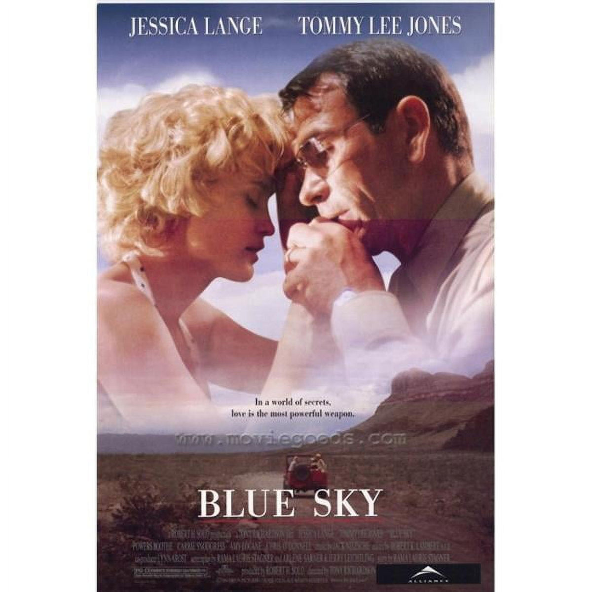 Blue Sky Movie Poster Print 27x40 vibrant artwork