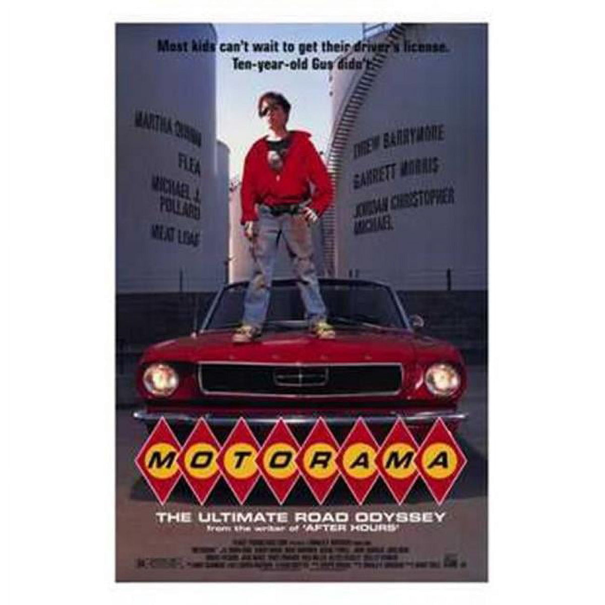 Motorama Movie Poster Print in 11x17 size, vibrant cinema art.