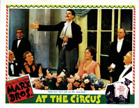 Vibrant At The Circus poster print showcasing the lively energy of circus performances.