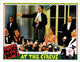 Vibrant At The Circus poster print showcasing the lively energy of circus performances.