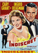 Indiscreet Movie Masterprint Poster featuring Ingrid Bergman and Cary Grant.