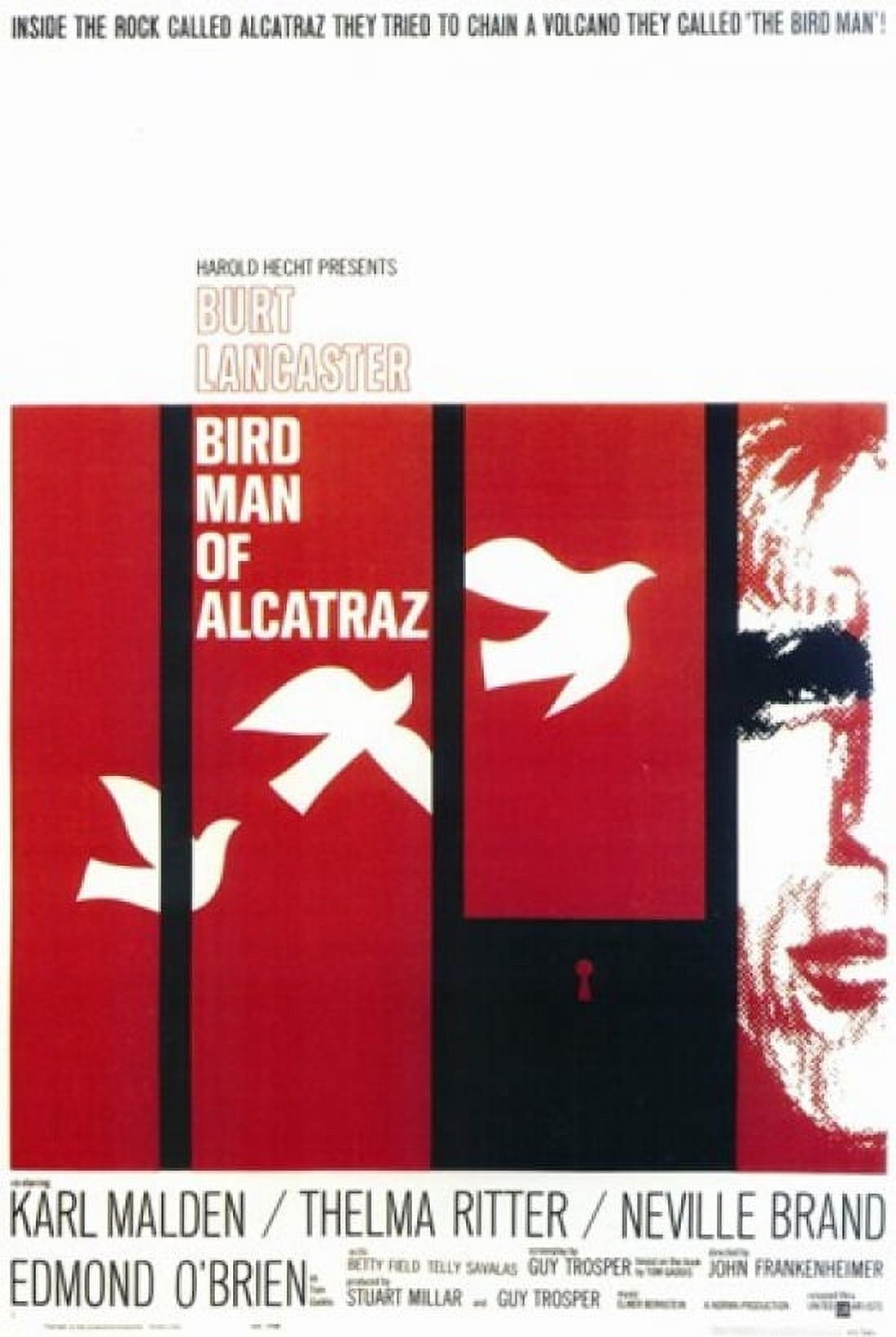 Birdman of Alcatraz Movie Poster 11x17 print