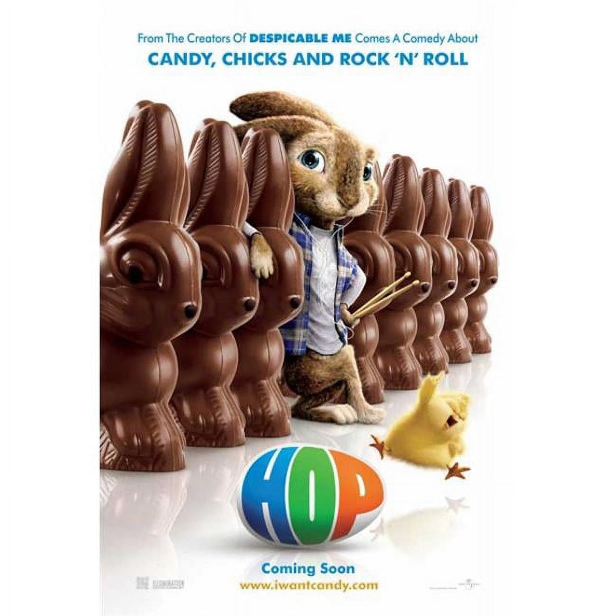 Hop Movie Poster Print 27x40 size featuring vibrant artwork.