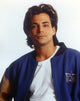 Richard Grieco smiling photo print in blue jacket
