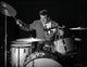 Gene Krupa playing the drums photo print