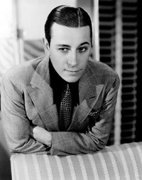 George Raft classic portrait poster print, available in multiple sizes.