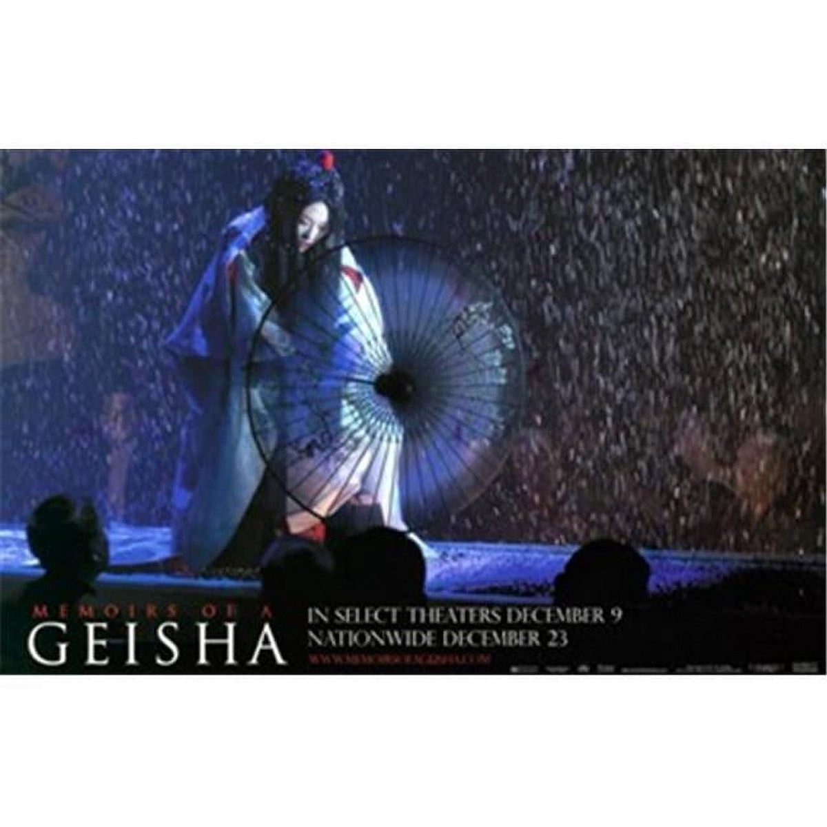 Memoirs of a Geisha movie poster print in 17x11 size.