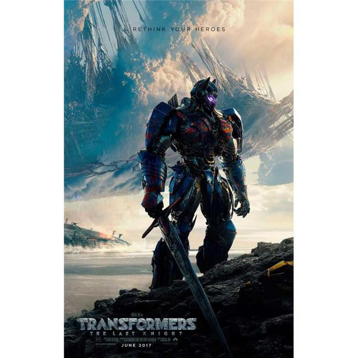 Transformers The Last Knight Movie Poster 27x40