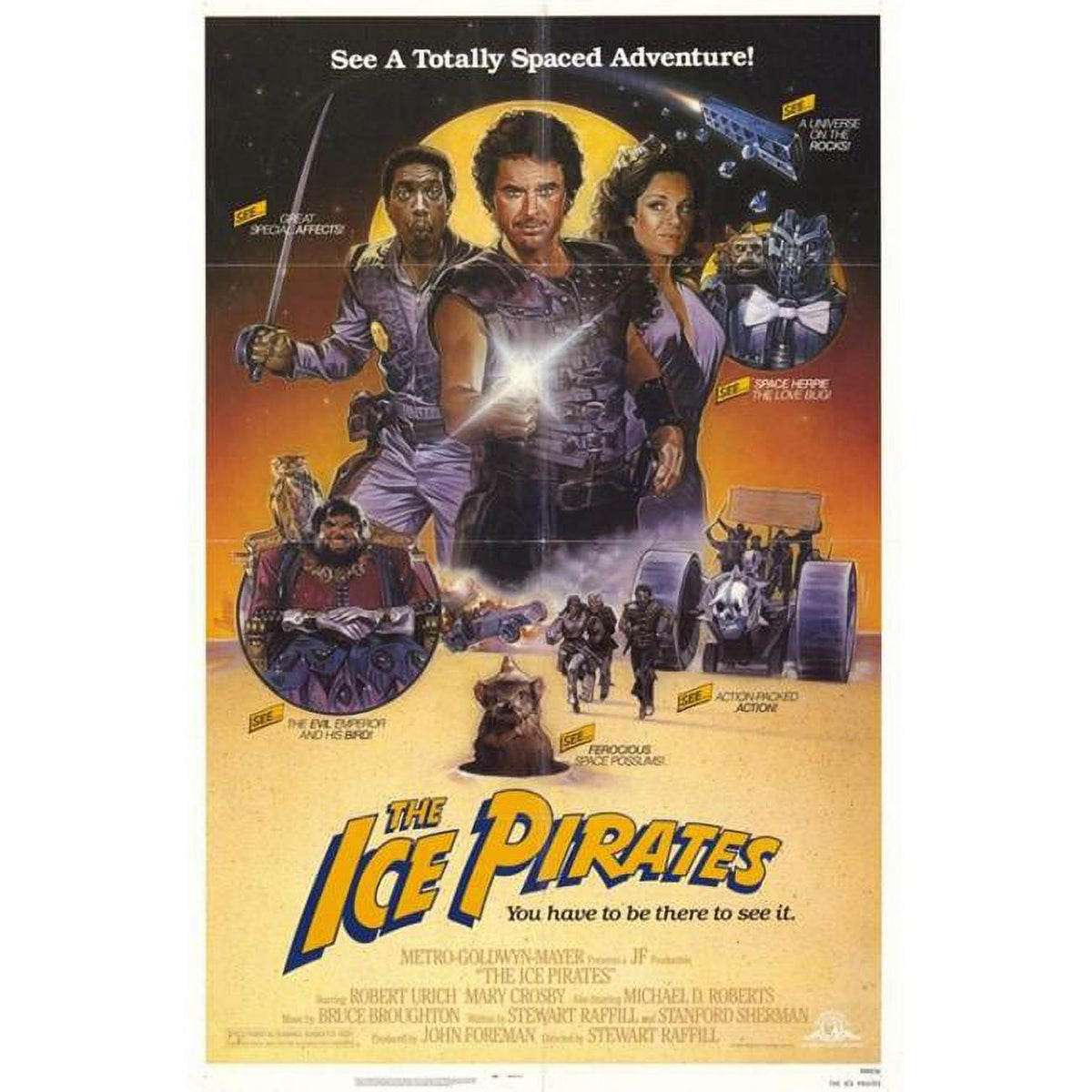 The Ice Pirates Movie Poster Print 27 x 40