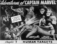 The Adventures of Captain Marvel movie masterprint poster featuring Tom Tyler from 1941.