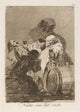 Nadie Nos Ha Visto (No One Has Seen Us) Poster Print by Francisco de Goya