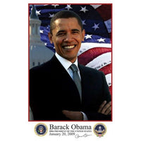Barack Obama Inauguration 2009 Movie Poster with Presidential Seals