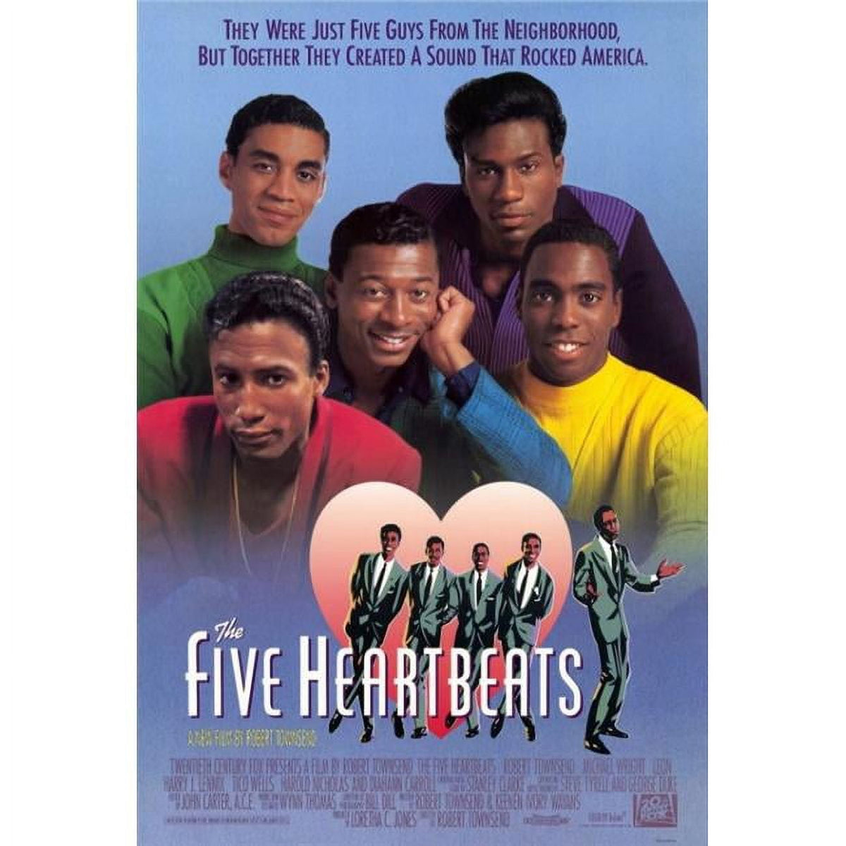 The Five Heartbeats Movie Poster Print 27x40