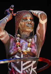 Grace Jones performing at Afropunk Fest 2015 photo print by Derek Storm