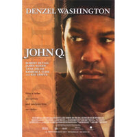 John Q movie poster print capturing a powerful scene from the film.