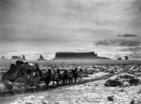 Stagecoach Photo Print showcasing classic Wild West imagery
