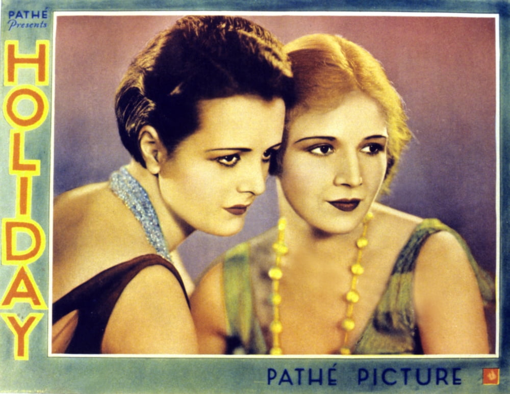 Holiday Movie Masterprint Poster featuring Mary Astor and Ann Harding from 1930