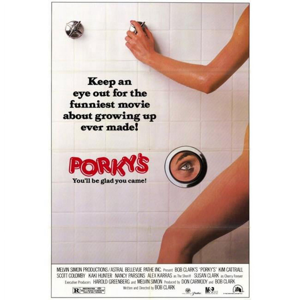 Porky's Movie Poster Print 27x40 - Classic Comedy Art