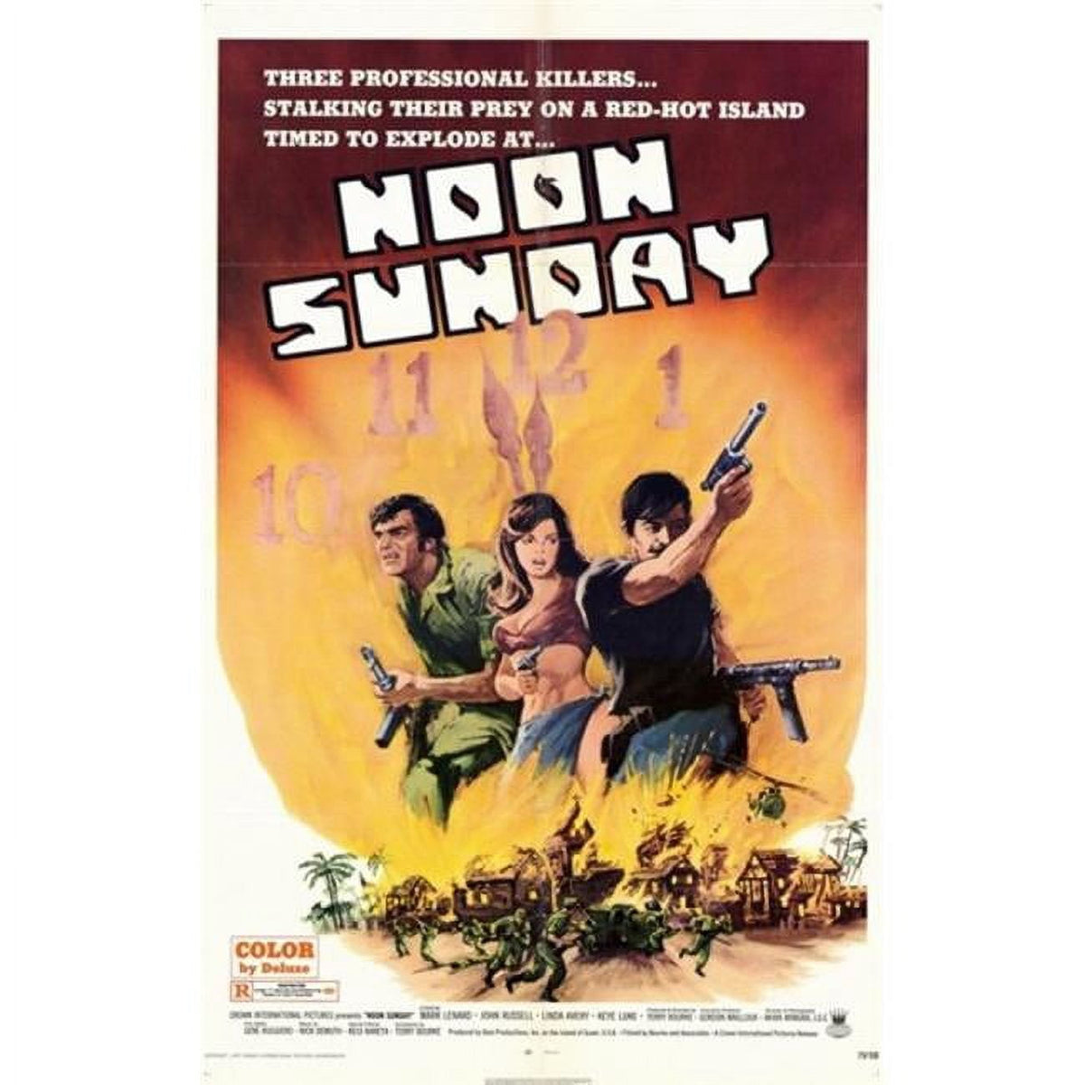 Noon Sunday Movie Poster 11x17 Print - Cinematic Art