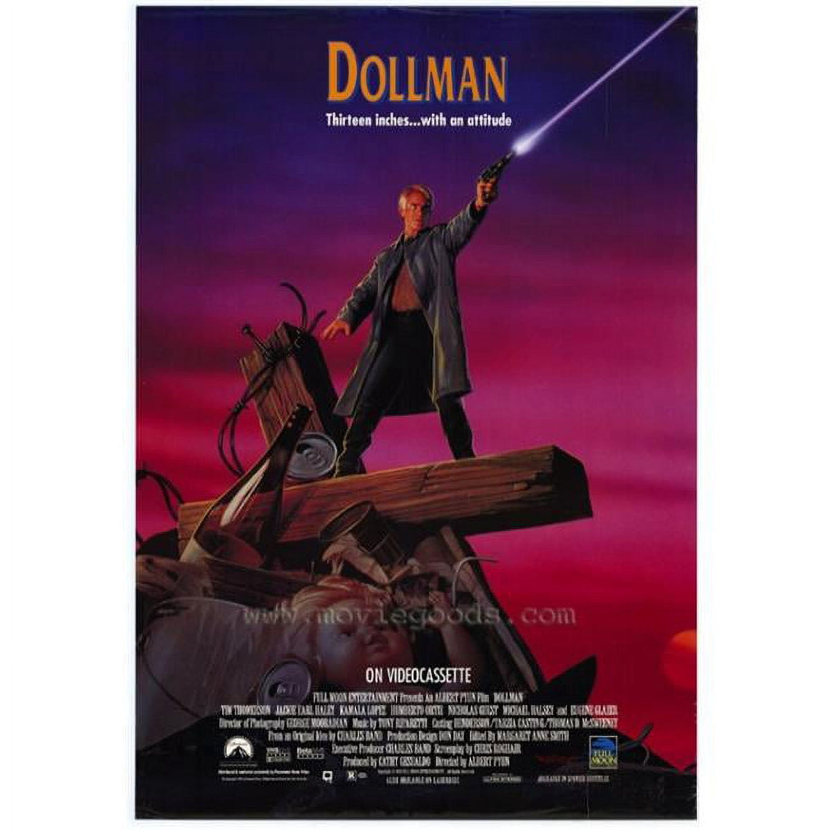 Dollman Movie Poster Print in 27x40 size showcasing vibrant colors