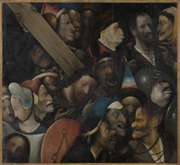 Christ Carrying the Cross poster print by Hieronymus Bosch, 18 x 24 inches.