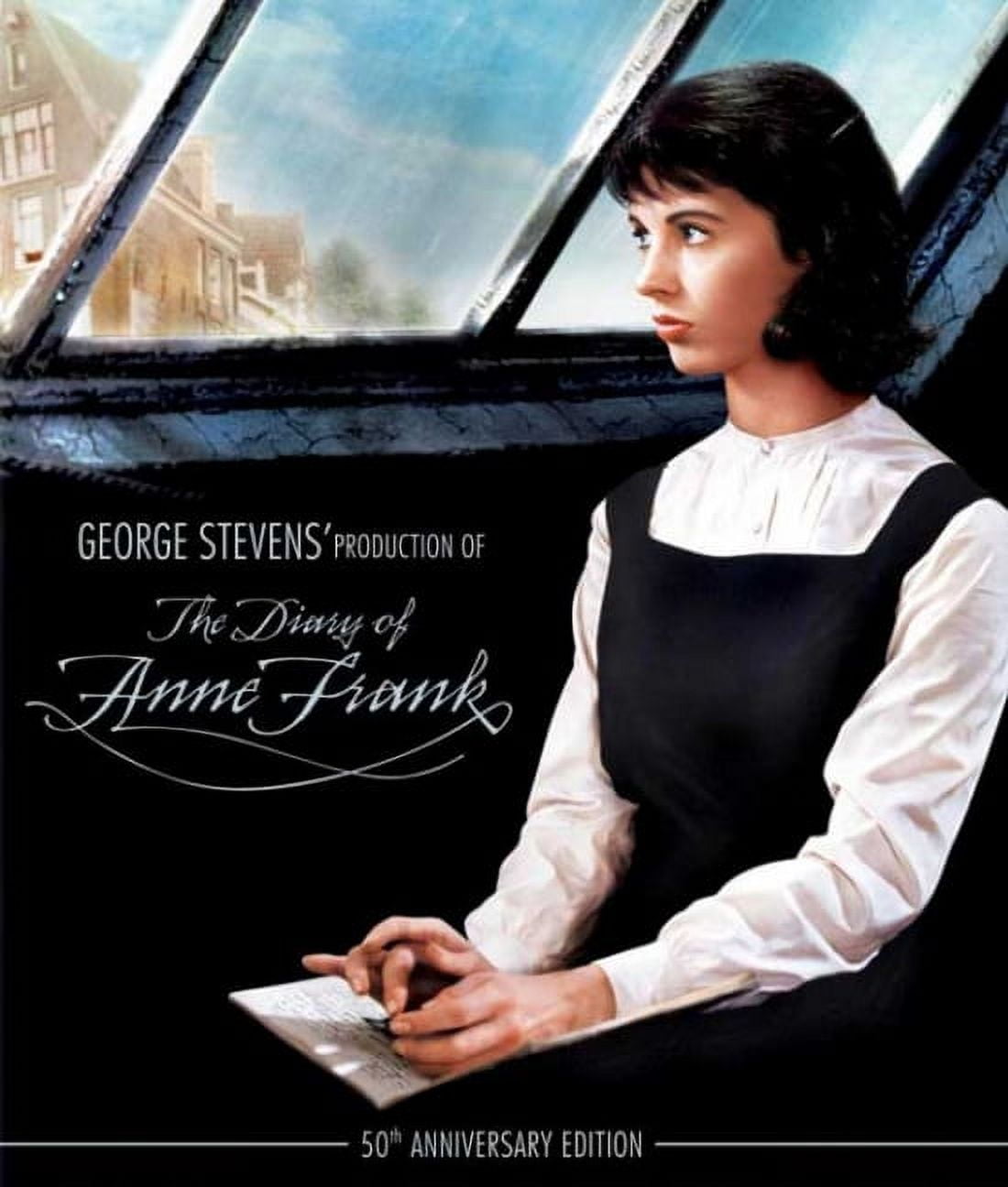 The Diary of Anne Frank Movie Poster - 11x17 size, vibrant colors.
