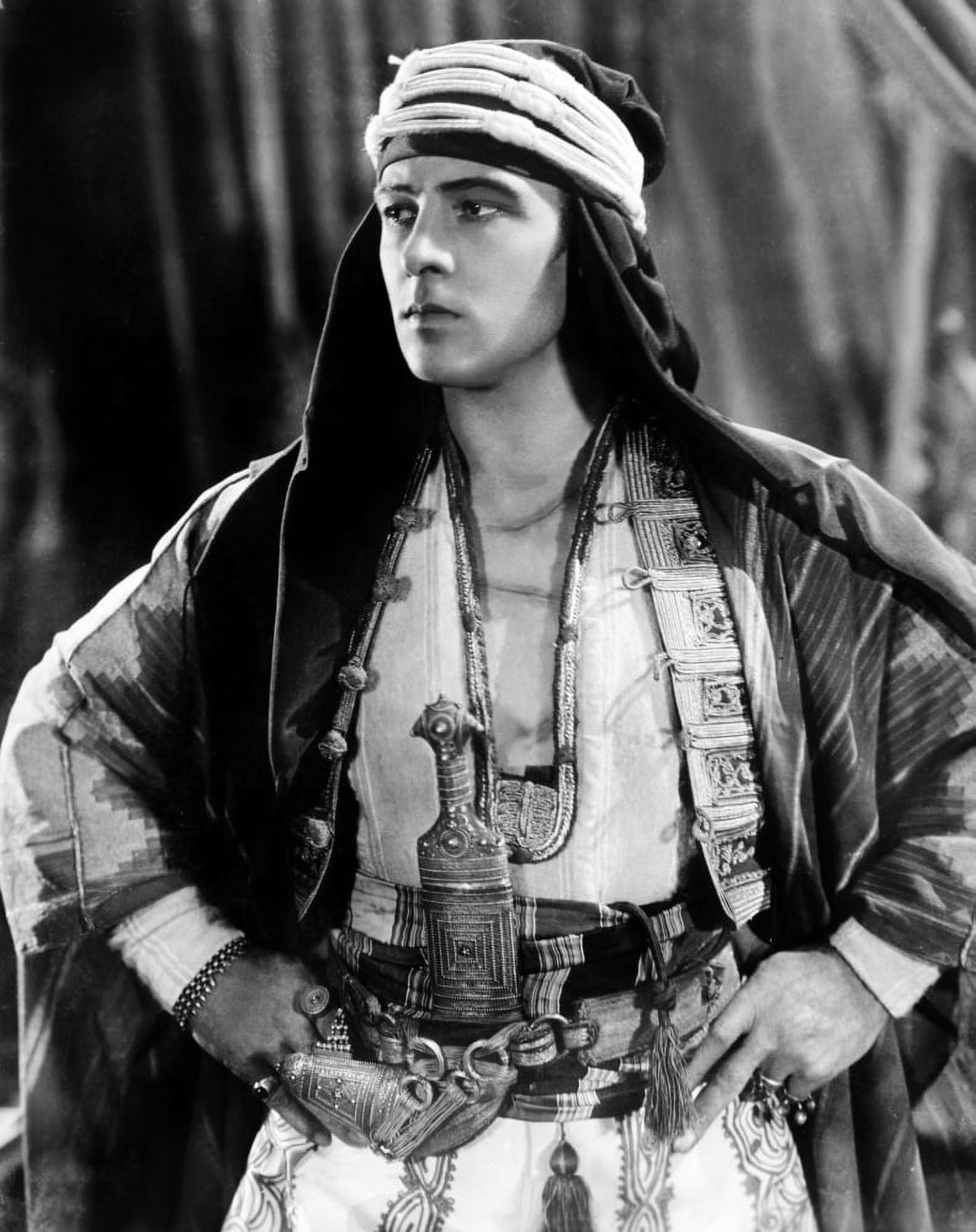 Rudolph Valentino in The Sheik 1921 photo print