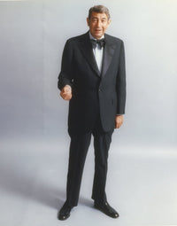 Howard Cosell posed in black tuxedo photo print, 8x10