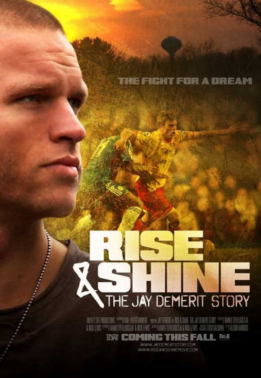 Rise & Shine The Jay DeMerit Story Movie Poster 11x17