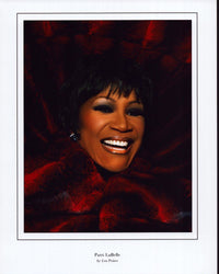 Patti LaBelle photo print by Len Prince, showcasing the legendary singer.