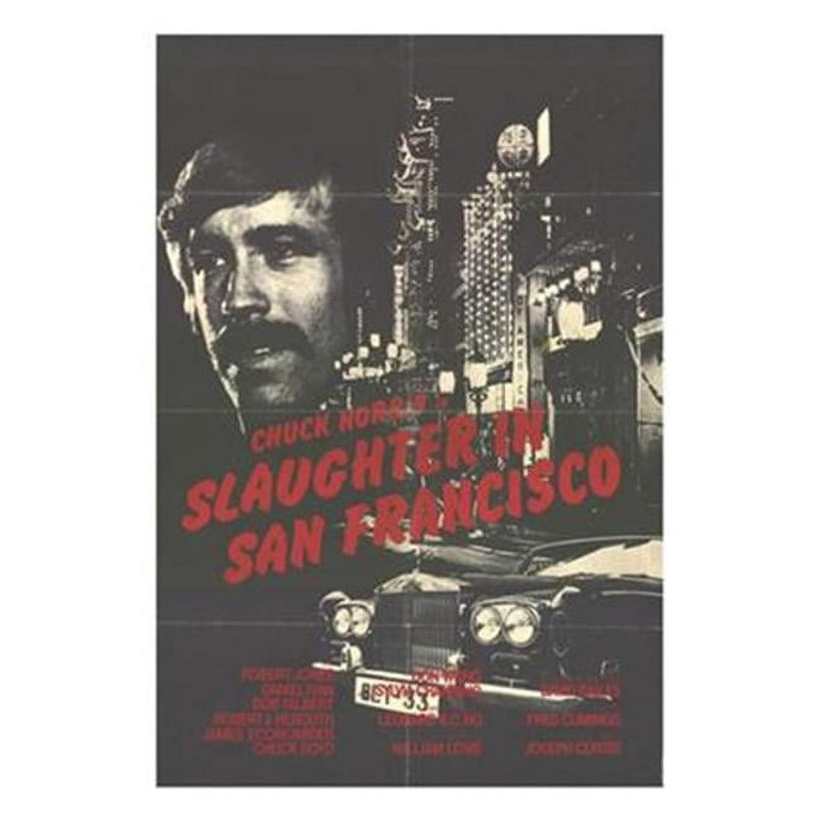 Slaughter in San Francisco Movie Poster 11x17 print
