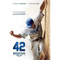 42 Movie Poster Print 27x40 - Iconic Film Artwork