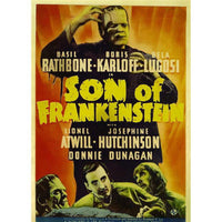 Son of Frankenstein Movie Masterprint Poster featuring Boris Karloff, Basil Rathbone, and Bela Lugosi