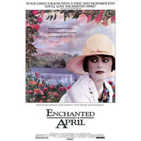 Enchanted April movie poster print showcasing a dreamy Italian landscape in vibrant colors.
