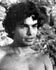 Bare-chested outdoor photo print of Peter Gallagher