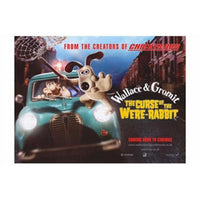 Wallace & Gromit The Curse of the Were-Rabbit movie poster 17x11.