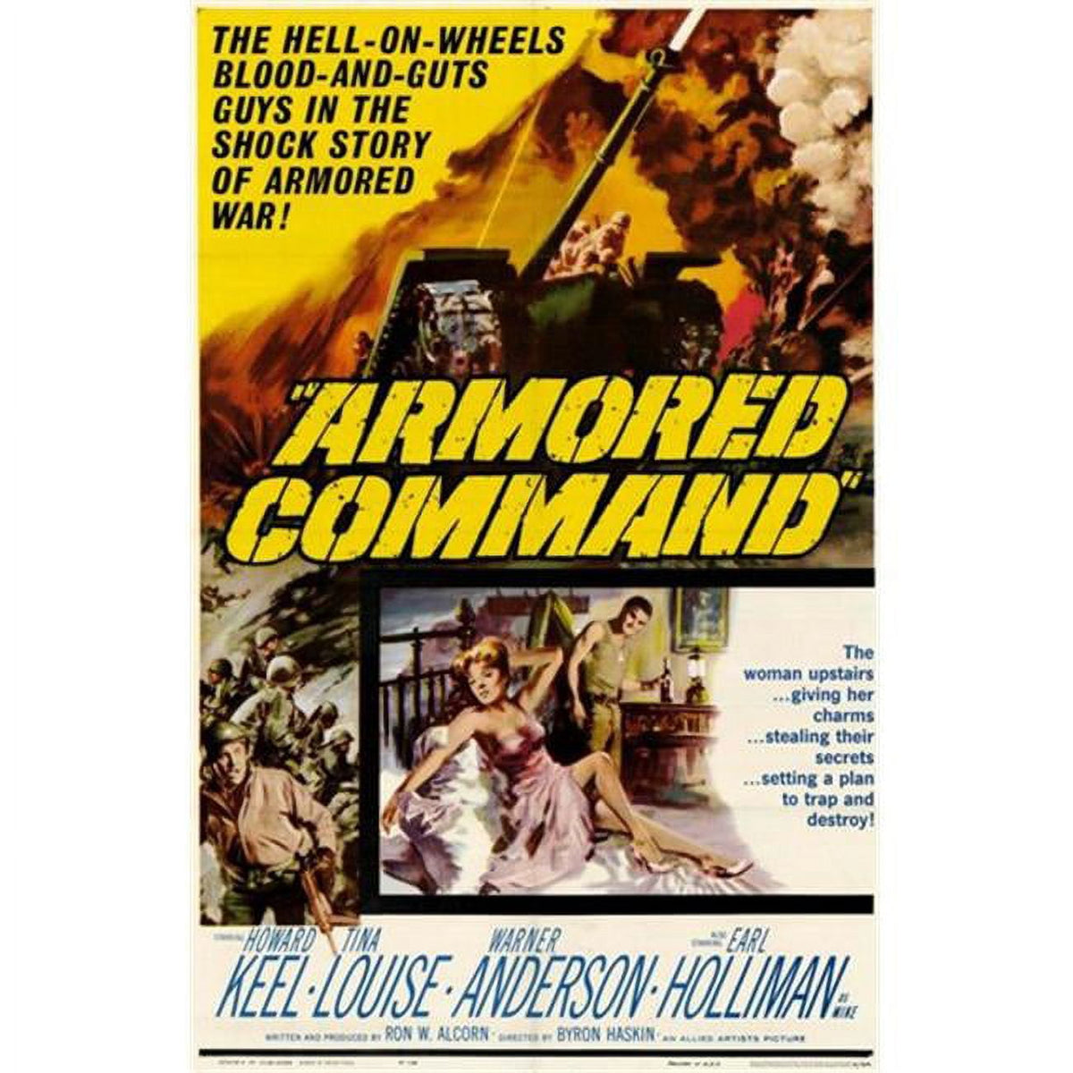 Armored Command Movie Poster 11x17 Print