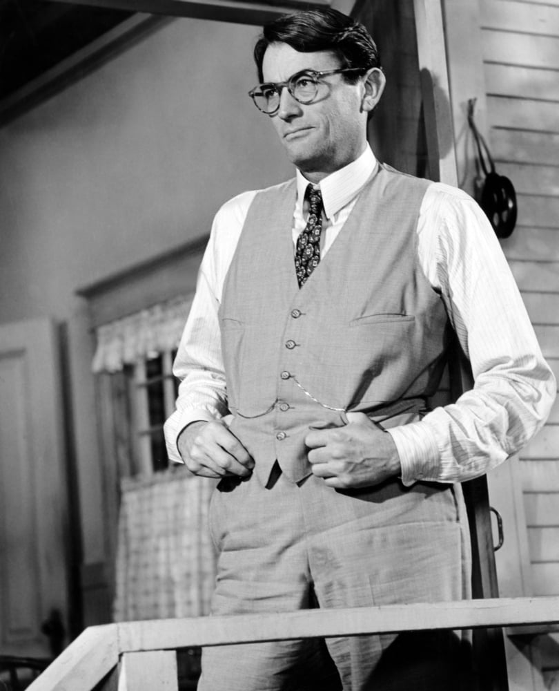 To Kill A Mockingbird photo print featuring Gregory Peck from 1962.