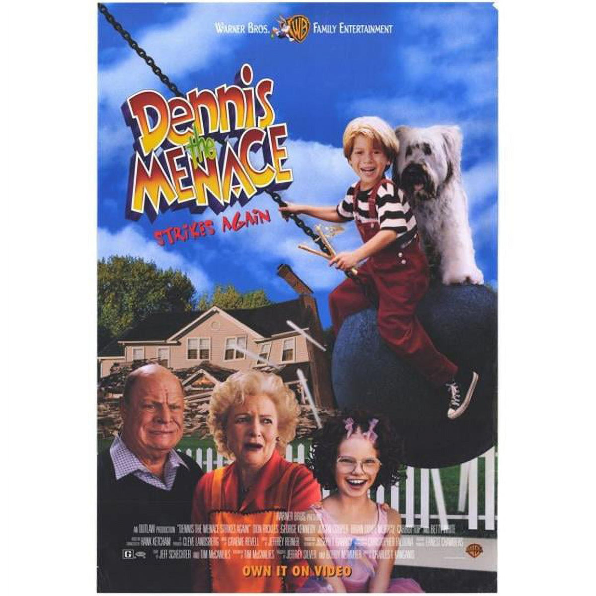 Dennis the Menace Strikes Again Movie Poster Print 27x40
