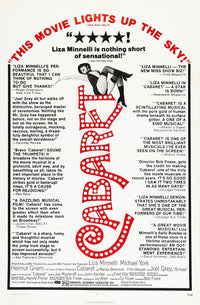 Cabaret movie poster print featuring Liza Minnelli - 1972.