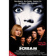 Scream movie poster print 27x40 inches, iconic horror artwork.