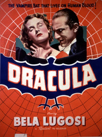 Dracula Movie Poster Masterprint 11x17 featuring classic horror imagery.