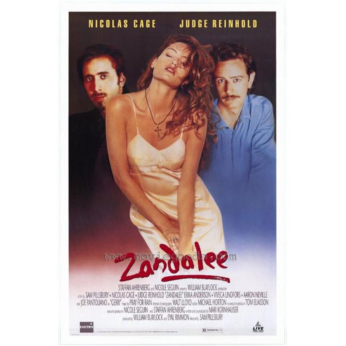 Zandalee Movie Poster Print - vibrant cinema artwork
