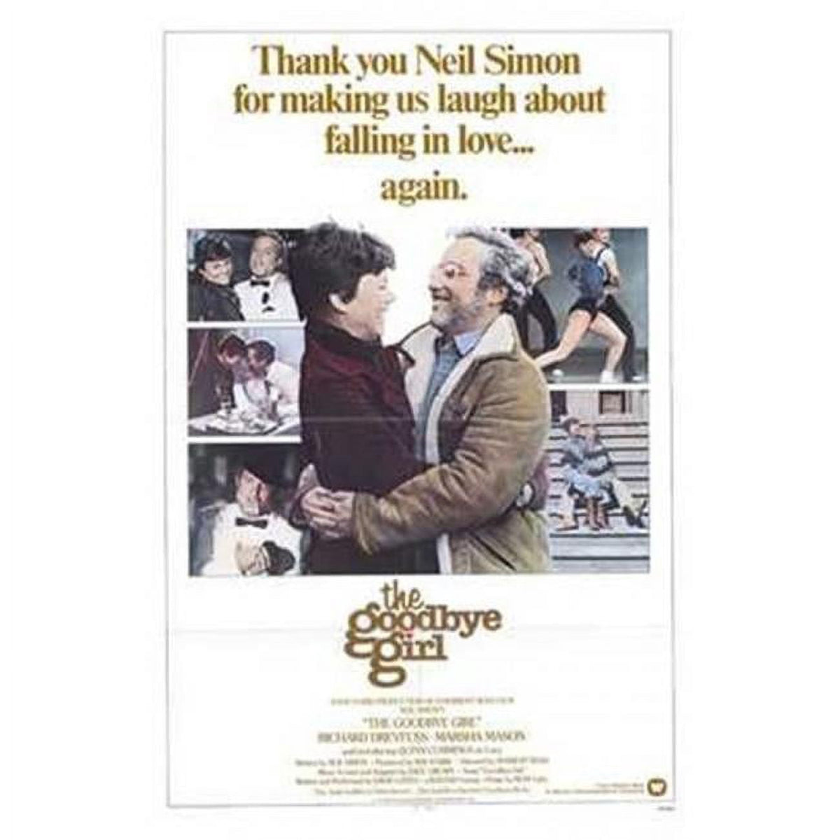 'The Goodbye Girl' movie poster in 11x17 size.