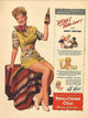 Betty Hutton Royal Crown Cola photo print - vintage Americana art.
