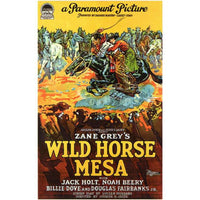 Wild Horse Mesa movie poster print in 27x40 size.