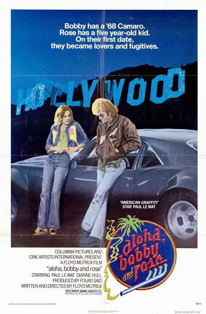 Aloha Bobby and Rose Movie Poster 11x17 - vibrant film art