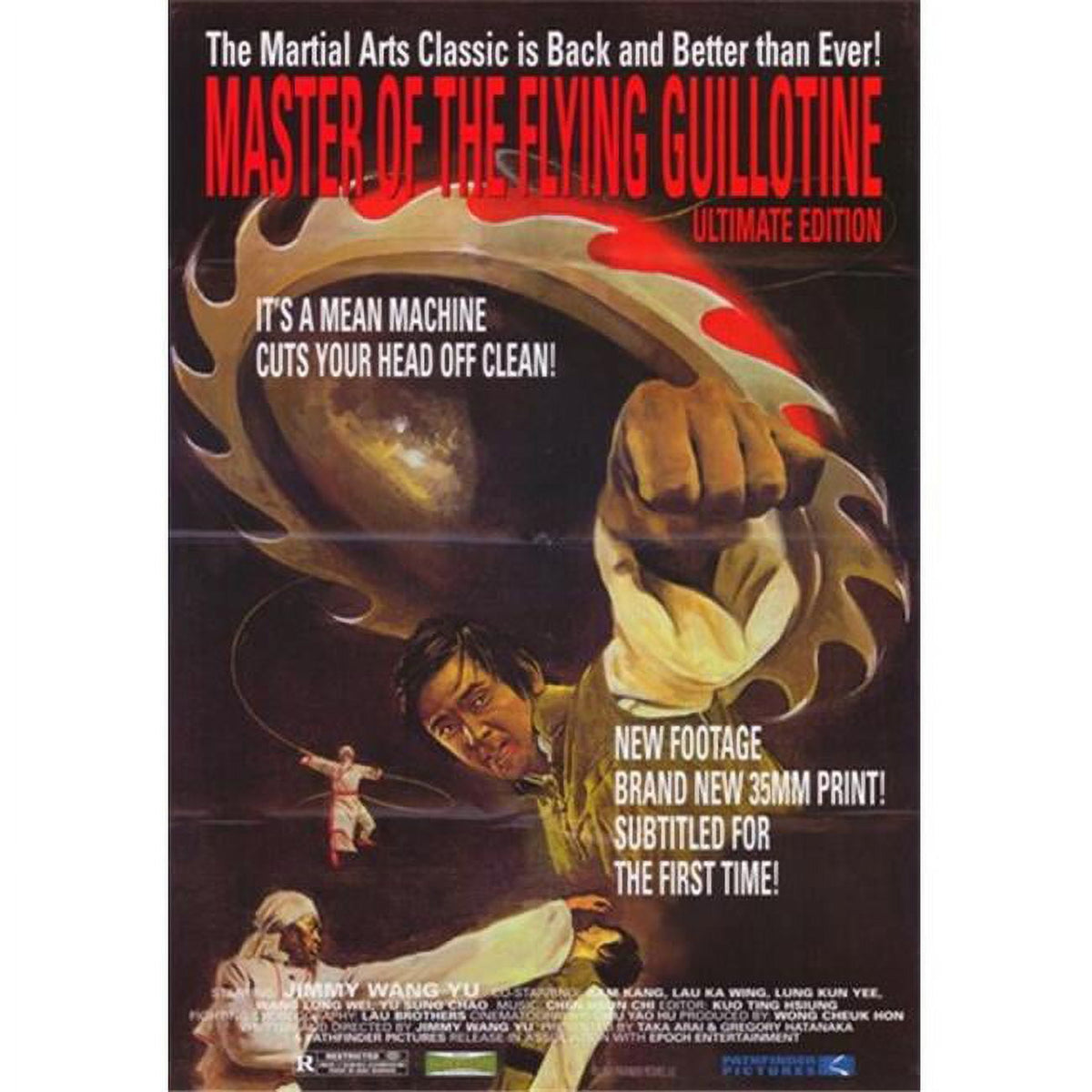 Master of the Flying Guillotine Movie Poster - 11x17